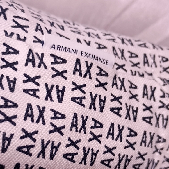 Armani Exchange Monochrome Pattern Polo Size‎ L - Picture 4 of 9